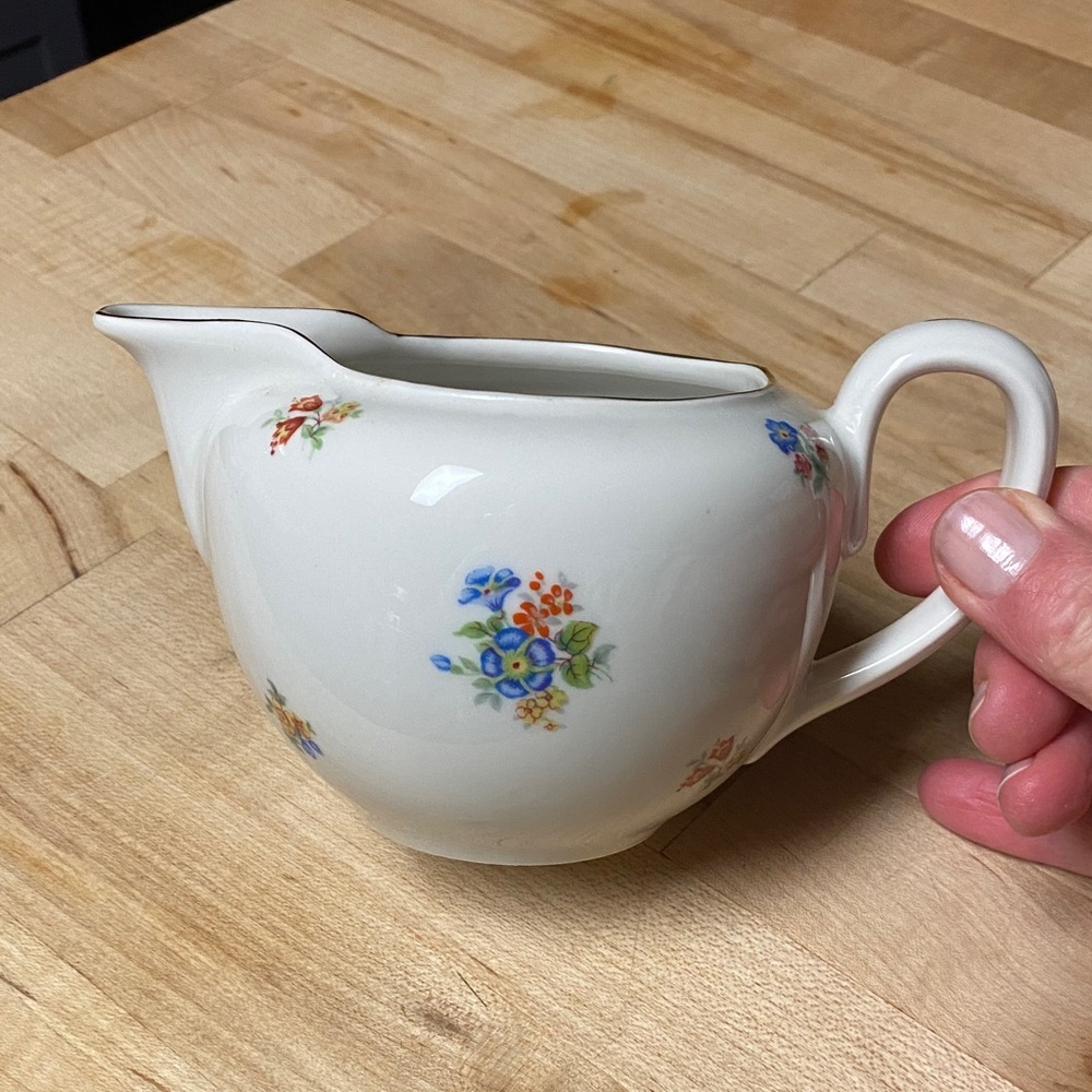 Johann Haviland Cream Serveware Pitcher